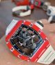 Super Clone Richard Mille RM52-06 Mask Tourbillon Watch Red Carbon Limited Edition (3)_th.jpg